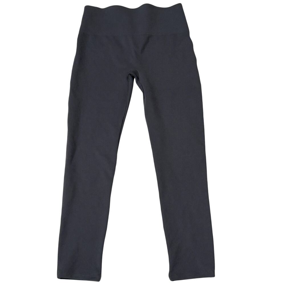 Spanx Essential Brushed Jersey Leggings, Gray, Size M